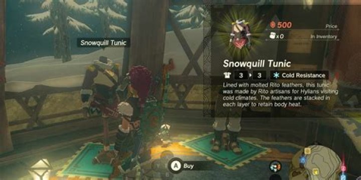 Can you find Snowquill armor?
