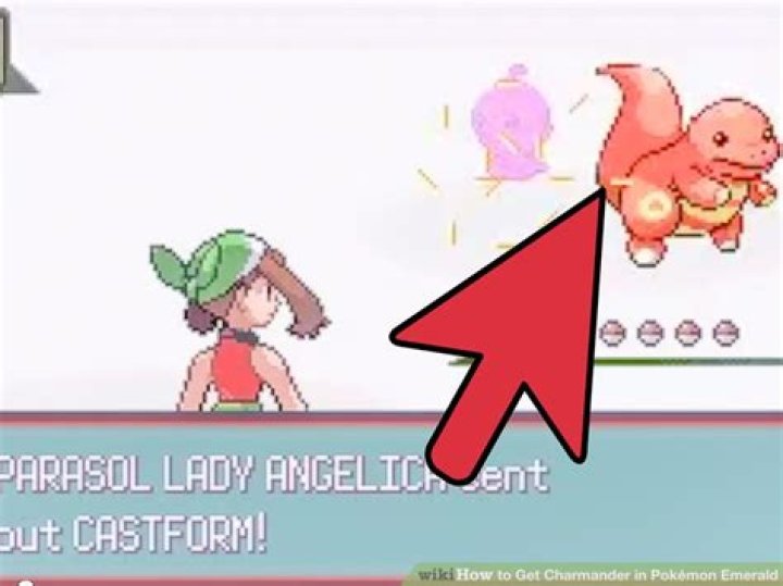Can you get Charmander in Emerald?