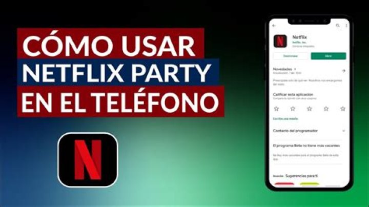 Can you Netflix party on phone?