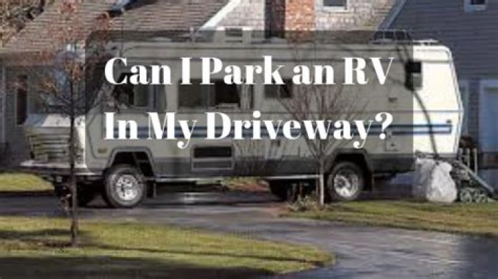Can You Park An Rv In Your Driveway In Ohio