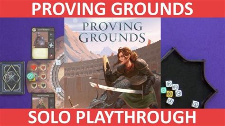 Can you play Proving Grounds solo?
