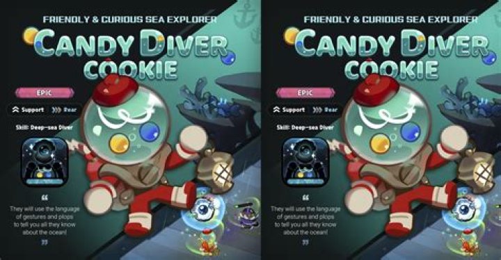 Candy Diver Cookie Toppings in Cookie Run Kingdom