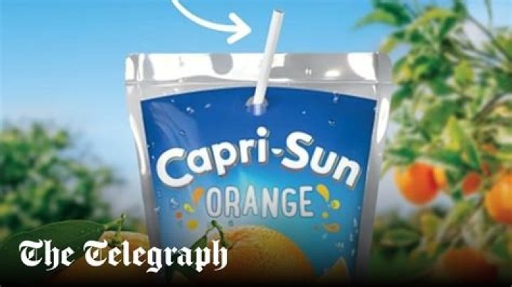 Capri-Sun sucked into a shambles by eco-friendly paper straws 