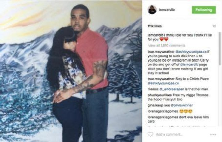 Cardi B and Tommy Geez