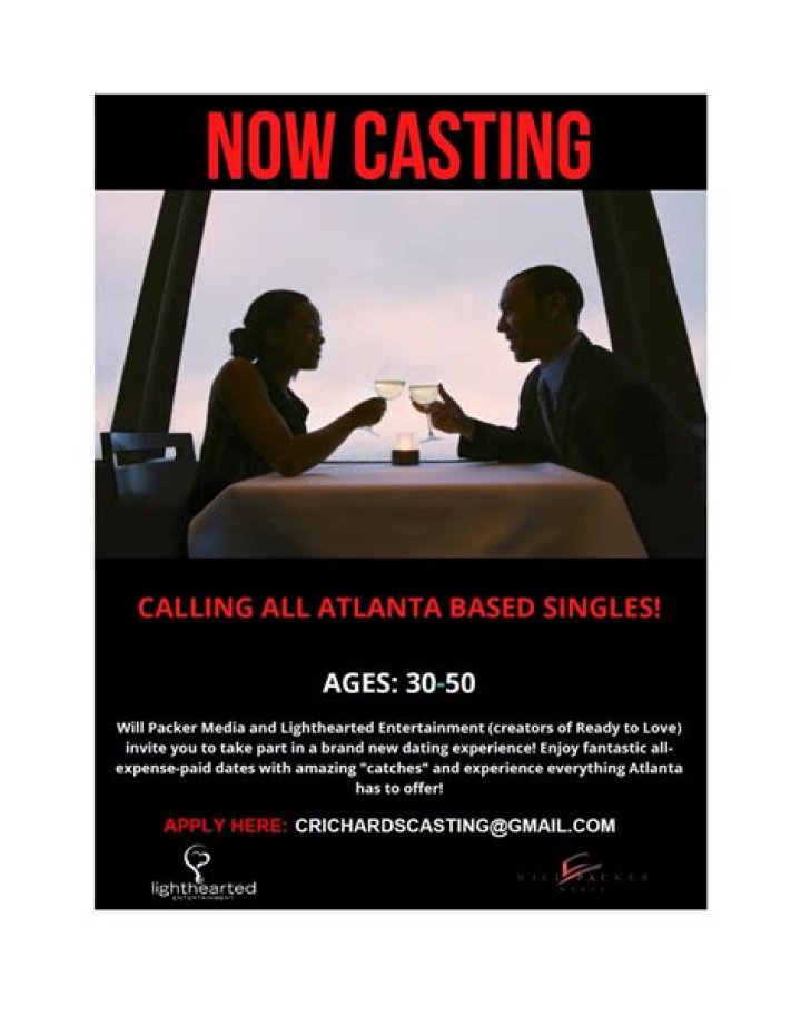 Casting call for Atlanta singles for 'Married at First Sight'