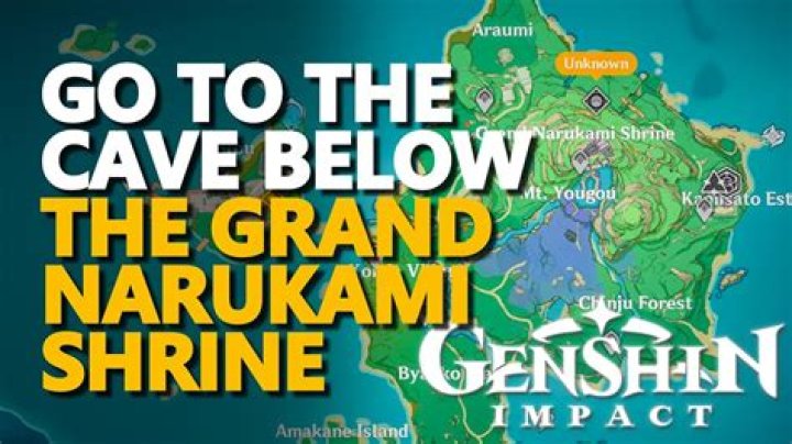 Cave Below the Grand Narukami Shrine Genshin Impact