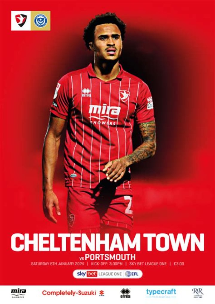 Cheltenham Town vs Portsmouth Box Score - January 06, 2024