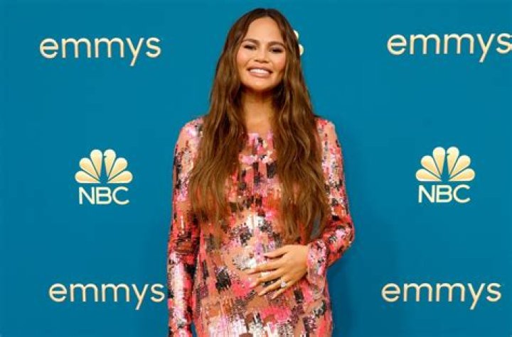 Chrissy Teigen's Newest Selfie Shows Off Her Sizeable Baby Bump