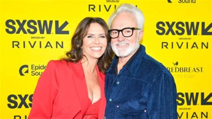 Christina Haag and Bradley Whitford