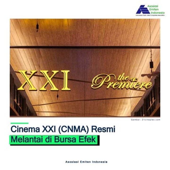 Cinema XXI Raises Rp2.25T After IPO