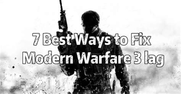COD Modern Warfare 3 Lag Issue Fix