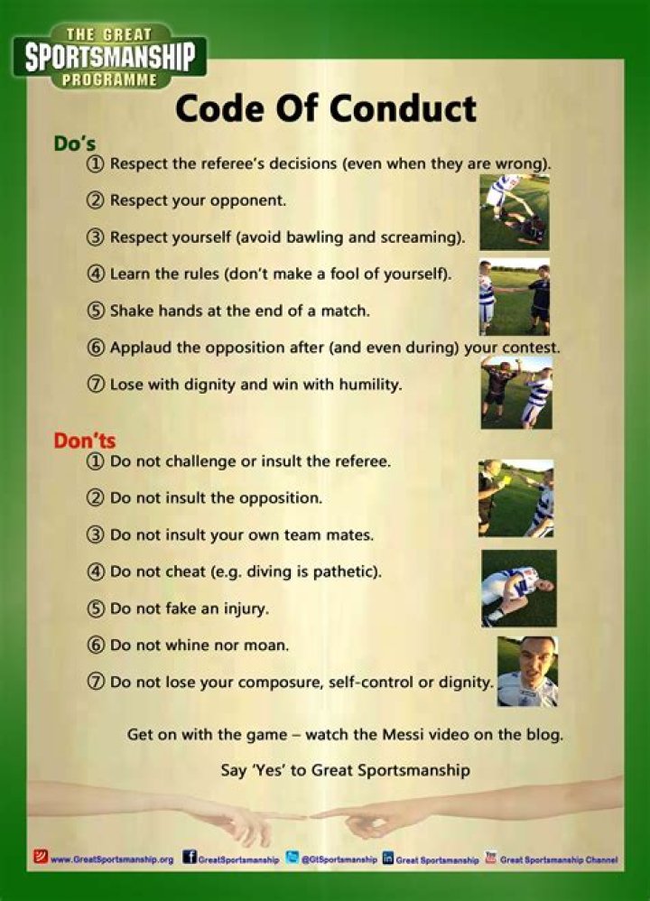 Code of Conduct – The Athletic