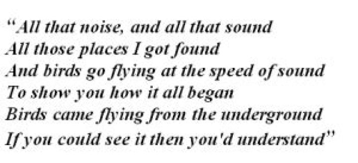 Coldplay’s “Speed of Sound” Lyrics Meaning