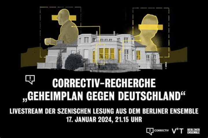Correctiv – Rechter Geheimplan gegen Deutschland