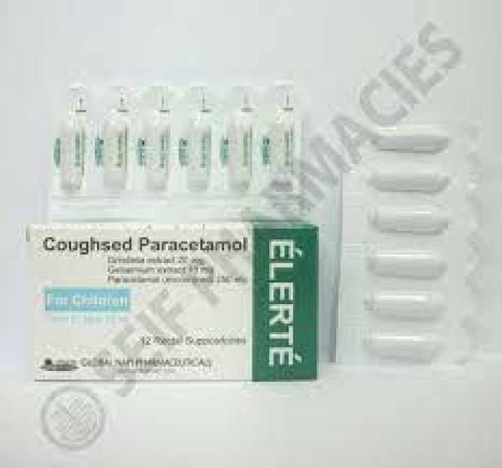 كافسيد باراسيتامول Coughsed لبوس لعلاج الكحة والبلغم عند الأطفال طبيبي