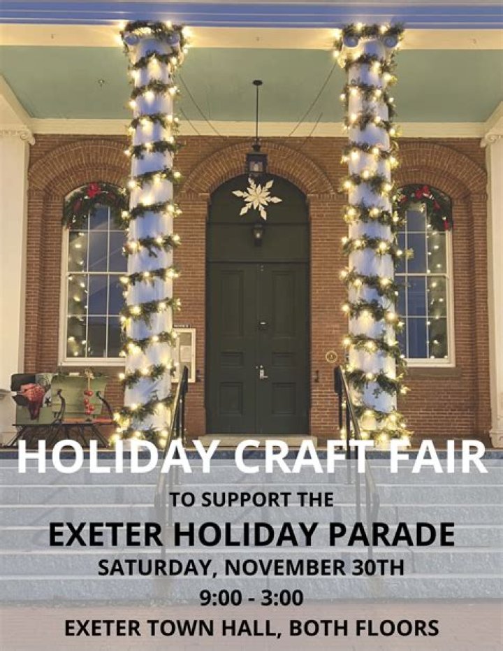 🧵 Craft Fair by Exeter Lions Little League