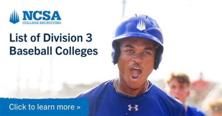 D3 Baseball Schools: A Complete List (2023)