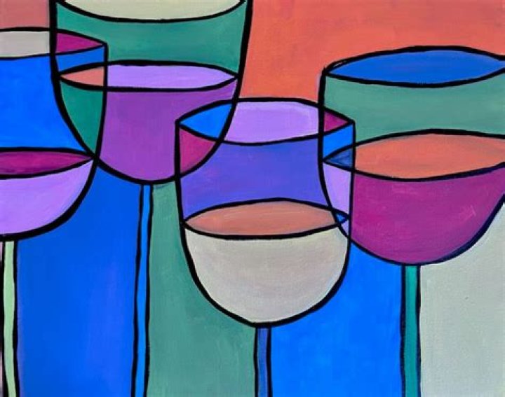 🎨 Date Night Picasso @ Wine & Design