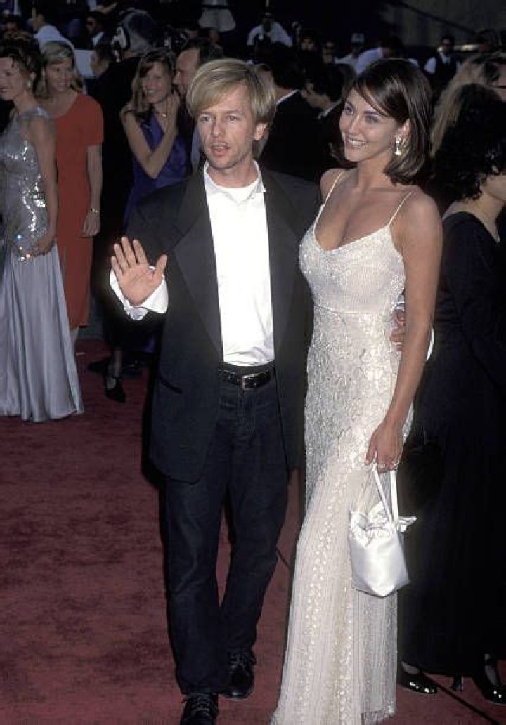 David Spade and Bobbie Phillips