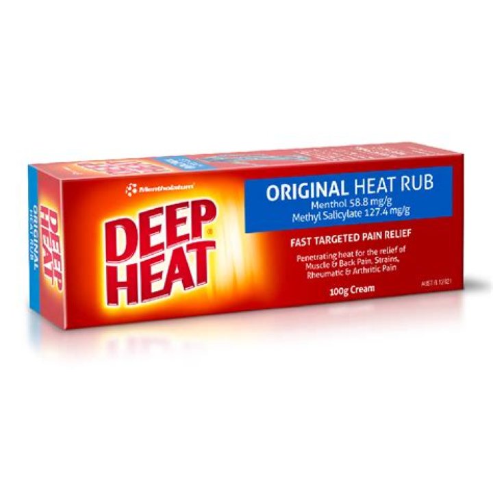 ديب هيت deep heat كريم ومرهم لآلام المفاصل