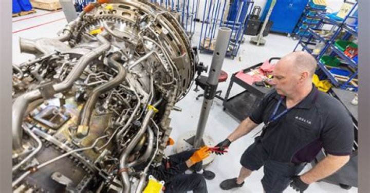 Delta opens massive engine repair shop at Hartsfield-Jackson