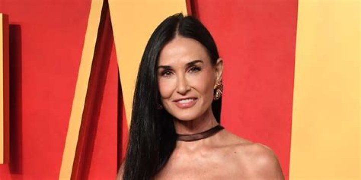 Demi Moore Wore a Cut-Out Dress to the 2024 Oscars After-Party