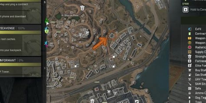 DMZ Al Sharim Pass Dead Drop Location
