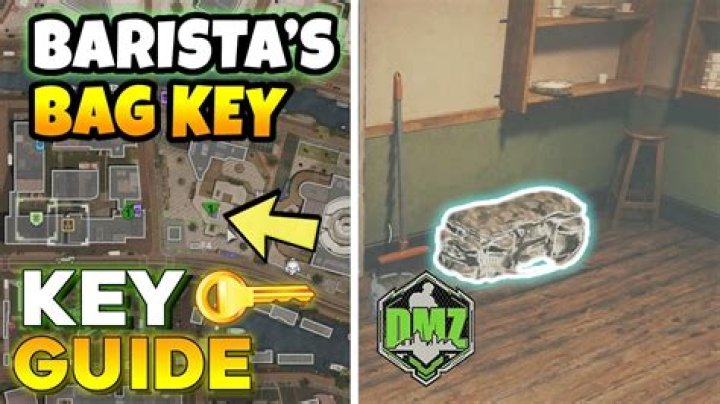 DMZ Barista’s Bag Key Location