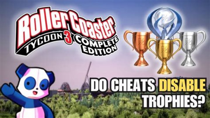 Do cheats disable trophies?