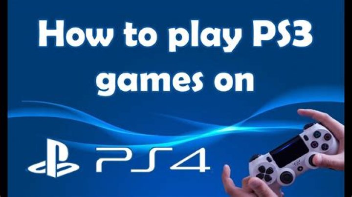 Do PS3 games work on PS4?