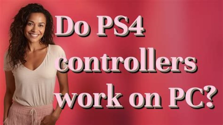 Do PS4 controllers work on PC?