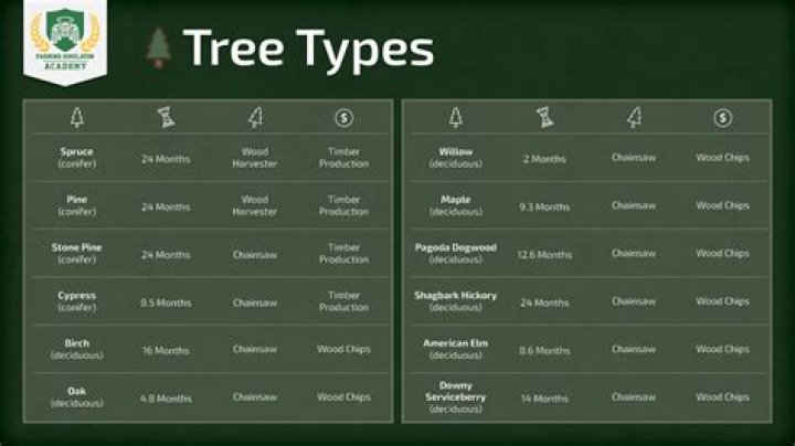 Do trees grow back in Farming Simulator 19?