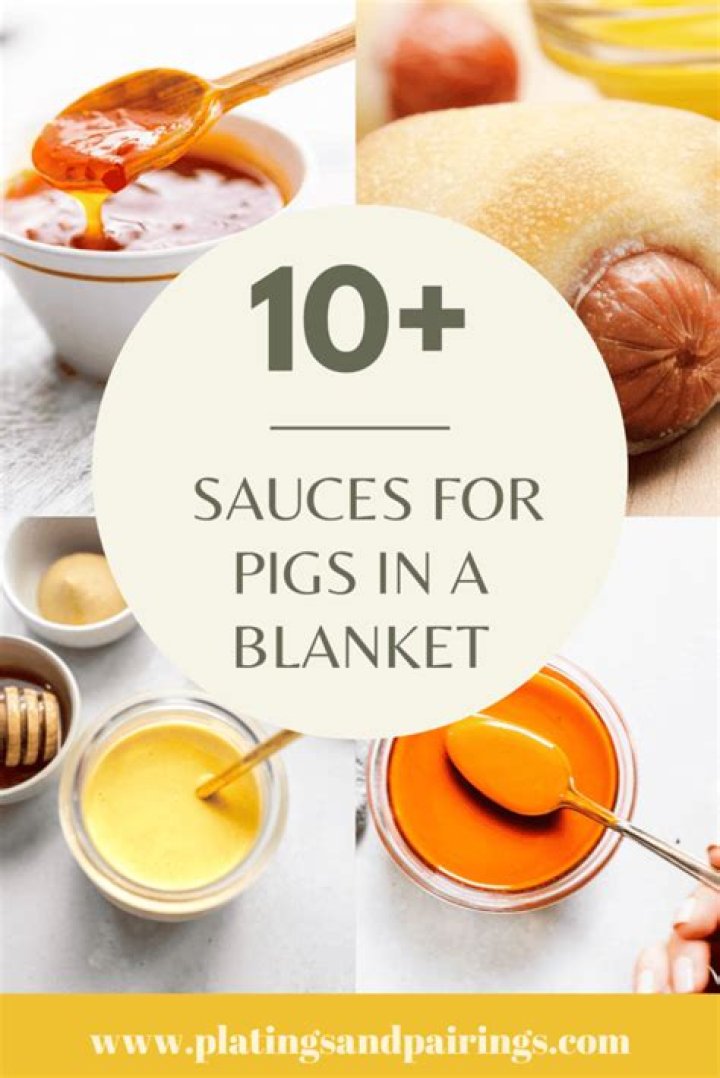 Doctored Pigs in a Blanket With Dipping Sauces | Recipe