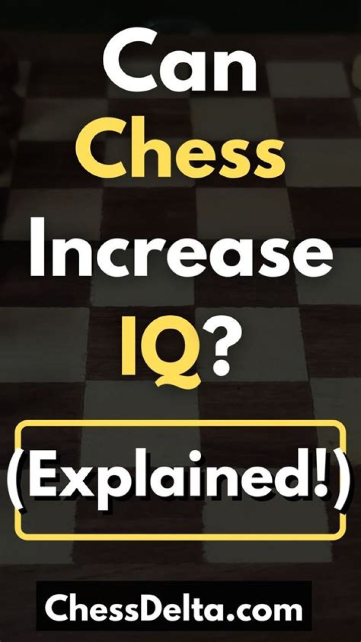 Does chess increase IQ?