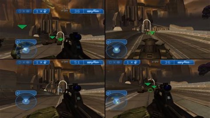 Does Halo 2 have 4 player co-op?