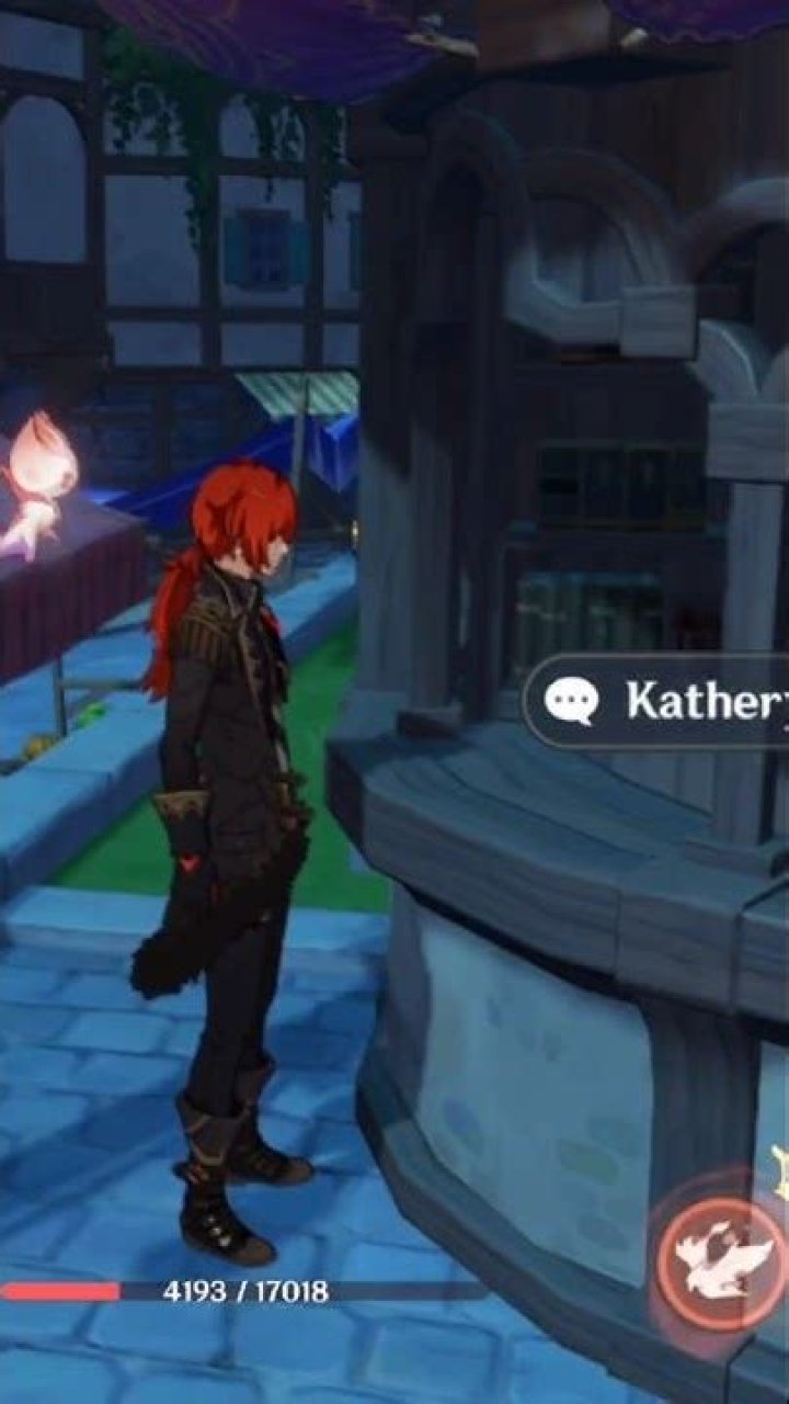 Does katheryne say error?