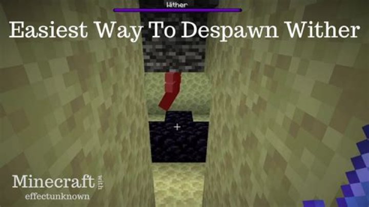 Does wither Despawn?