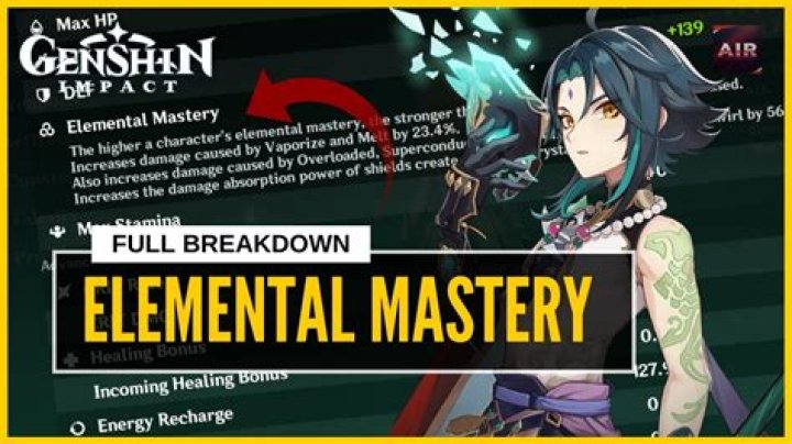 Does Xiao need elemental mastery?