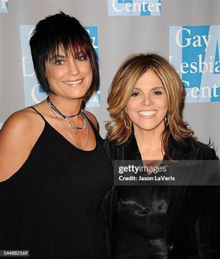Donna (Jane Velez Mitchell's girlfriend) and Jane Velez-Mitchell