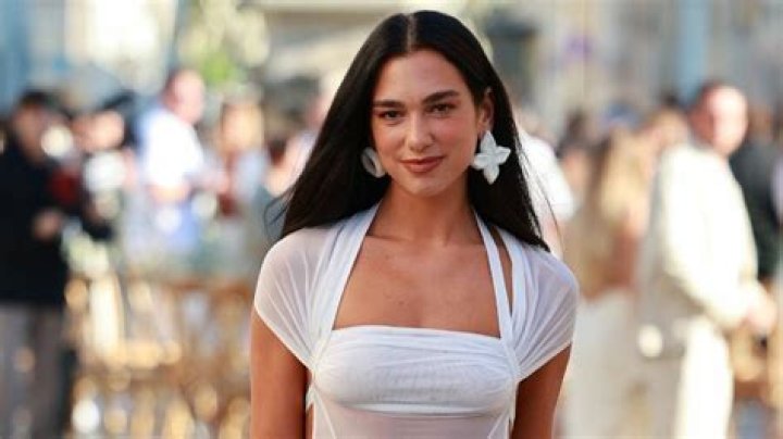 Dua Lipa Paired a Thong Bikini with a Sheer Beach Coverup
