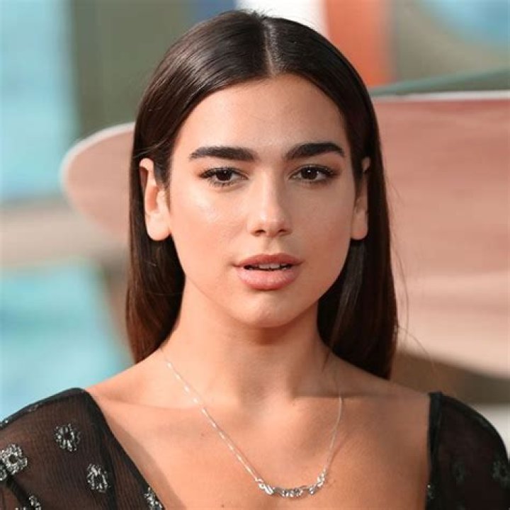 Dua Lipa Went Braless in a Plunging Racerback Maxi Dress