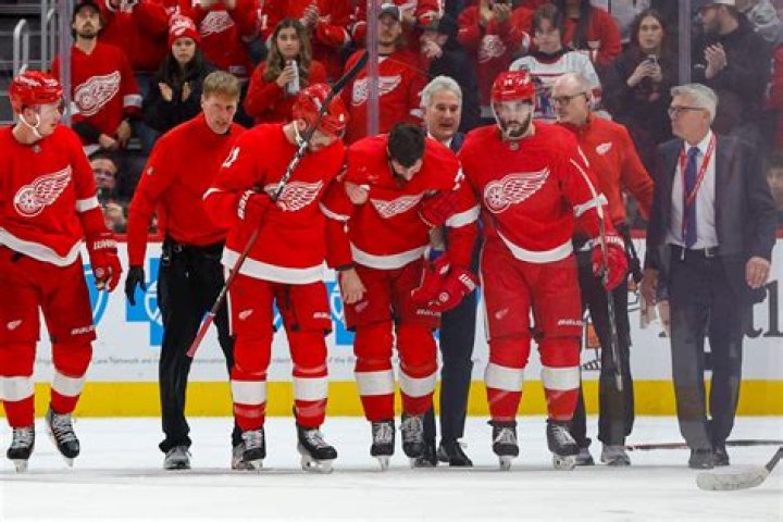 Dylan Larkin’s ‘scary’ exit overshadows Red Wings’ loss to Senators