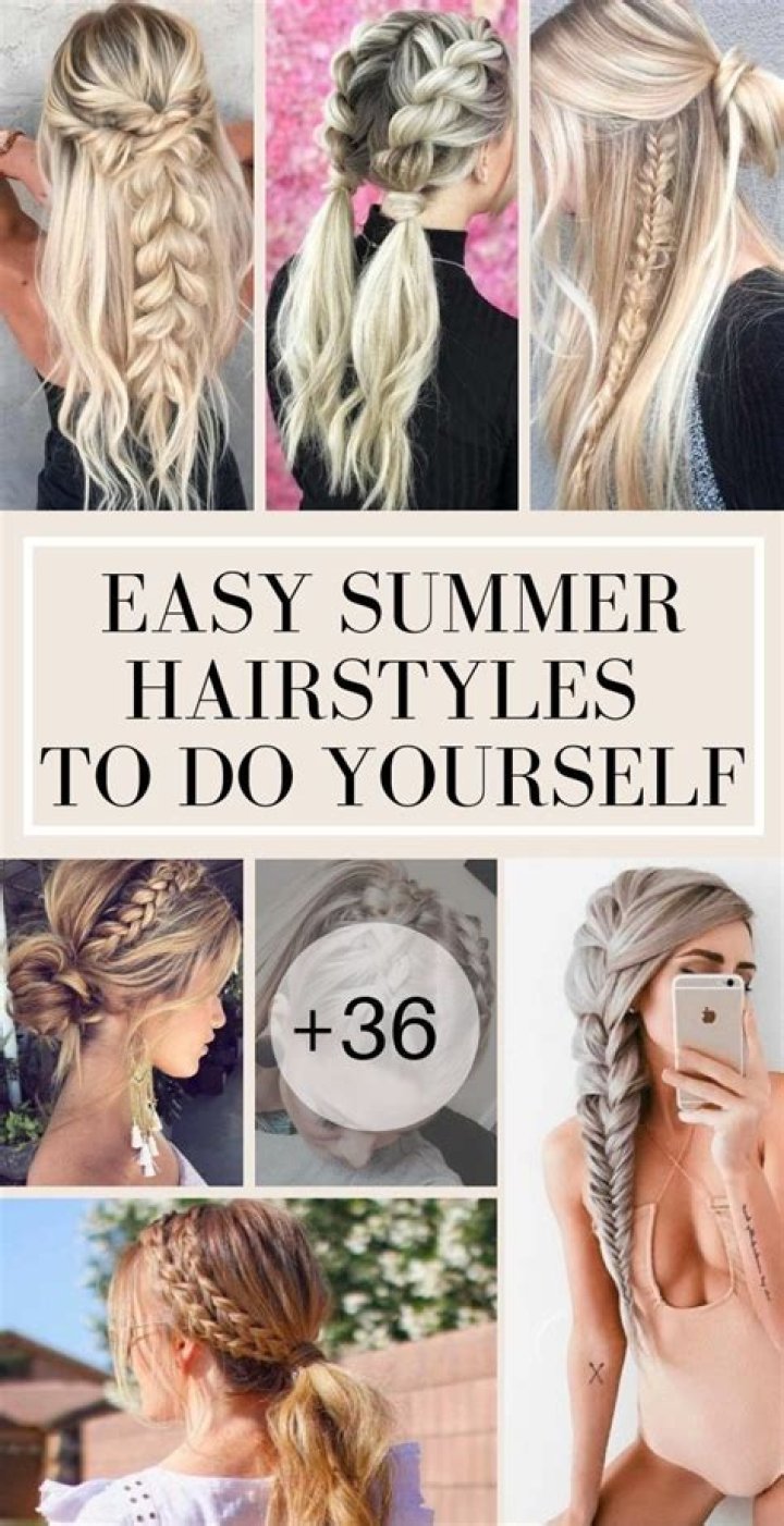 Easy Summer Hairstyles for 2020