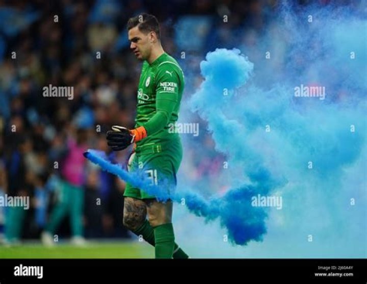 Ederson clears, just - The Athletic