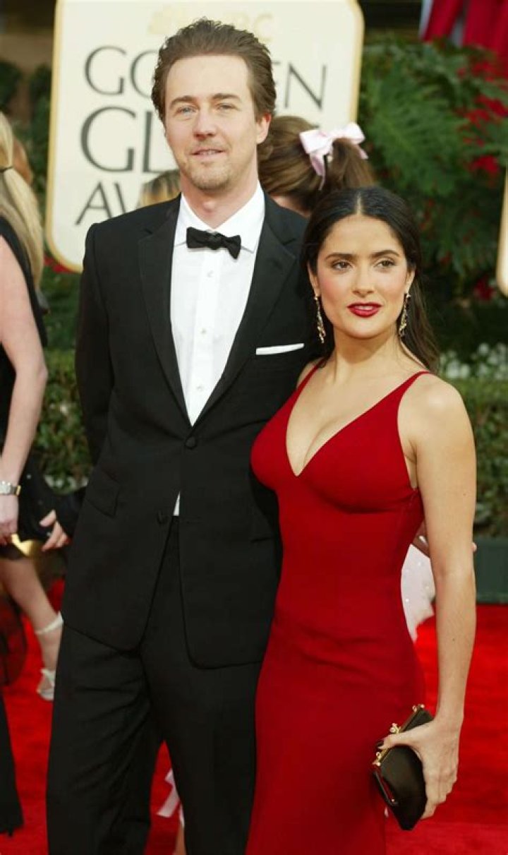 Edward Norton and Salma Hayek