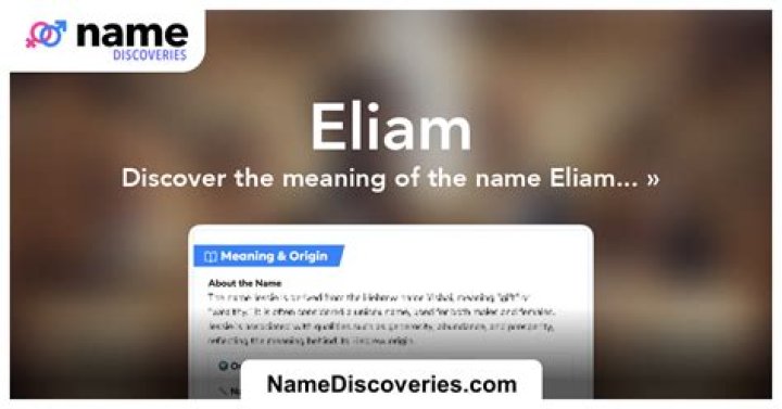Eliam Meaning in English, Eliam Baby Name Origin Gender Meaning Pronunciation