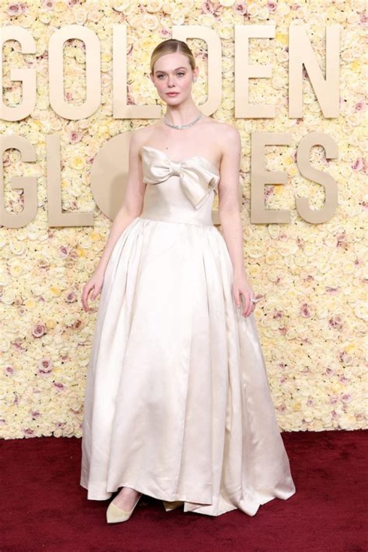 Elle Fanning Wore a Plunging LBD to the 2024 Golden Globes After-Party