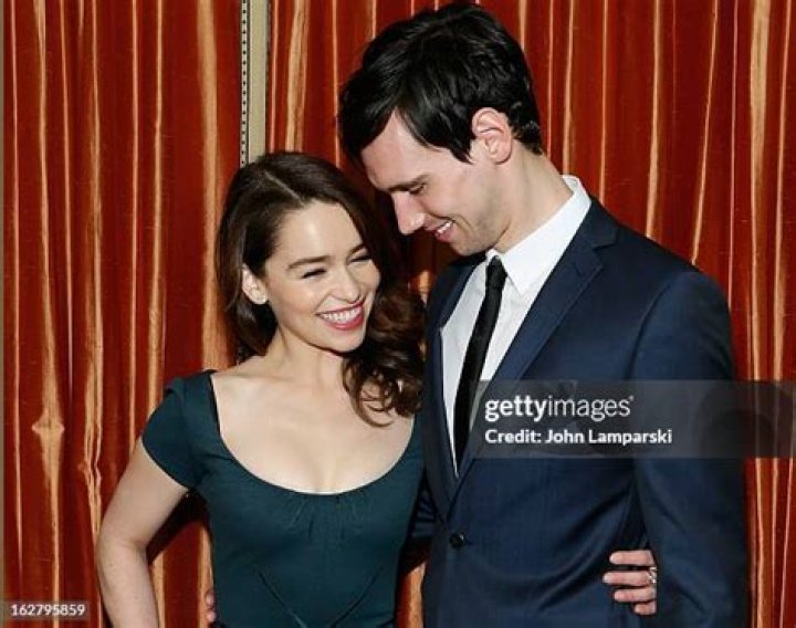 Emilia Clarke and Cory Michael Smith