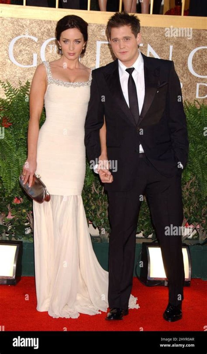 Emily Blunt and Michael Bublé