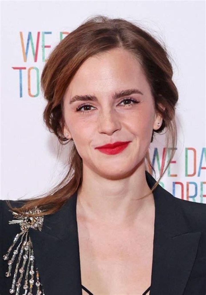Emma Watson Paired Her Peekaboo Bra With a Blingy Blazer